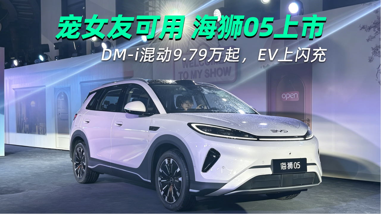 混动配305km纯电续航，EV配闪充，全...