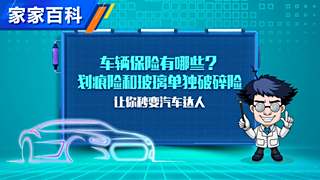 车辆保险有哪些之划痕险玻璃破碎险