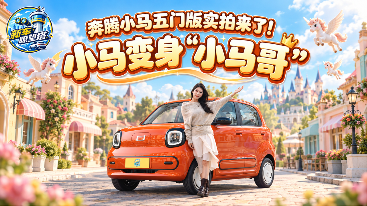 奔腾小马五门版实拍来了！小马变身...