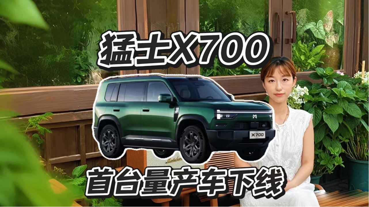 猛士X700 10月10日量产下线，25万级...