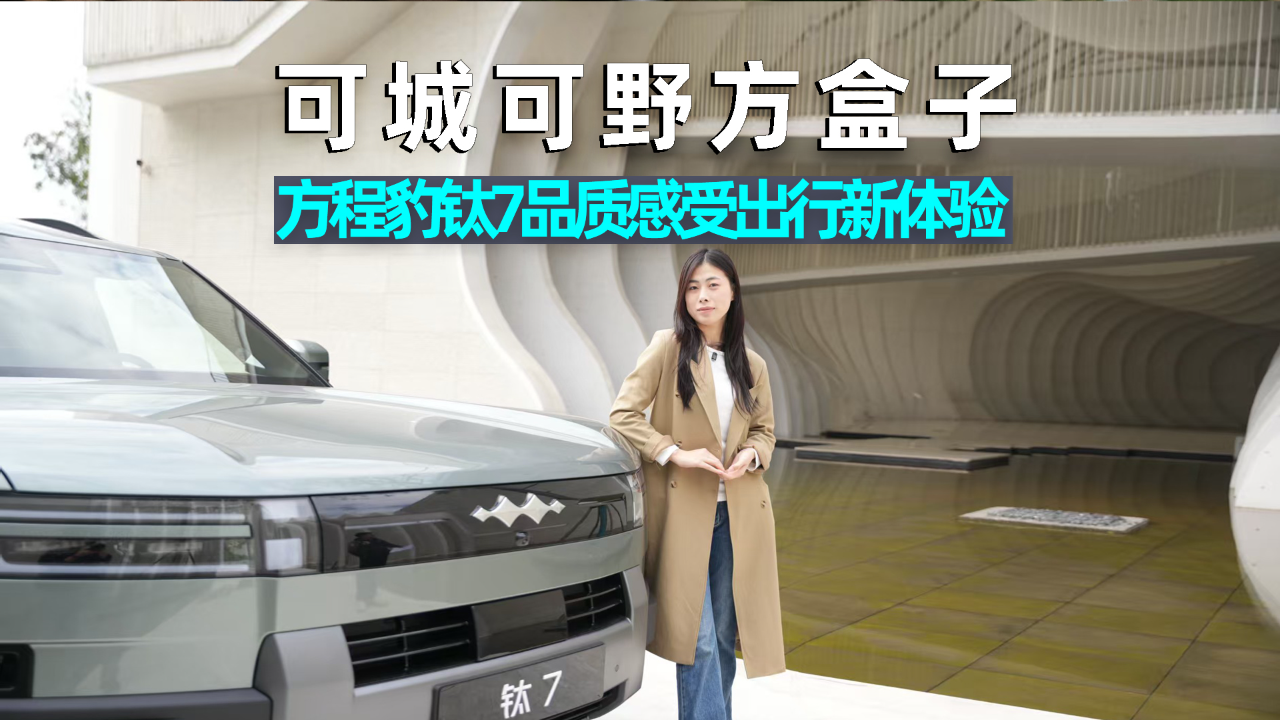 思淼说车丨可城可野方盒子，方程豹...